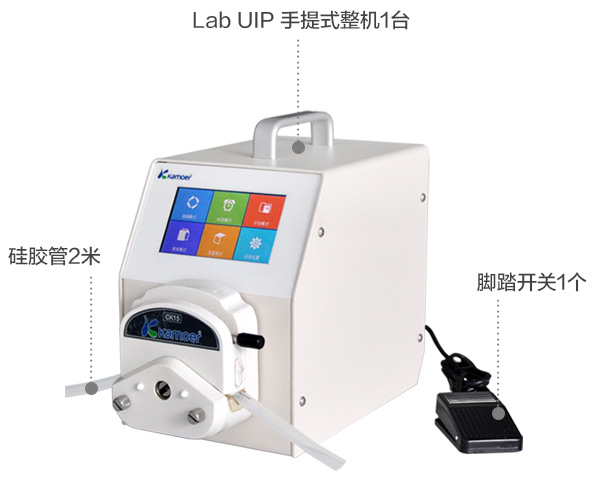 蠕動泵小型定量灌裝機(jī)結(jié)構(gòu)圖